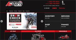 Desktop Screenshot of aplusride.com